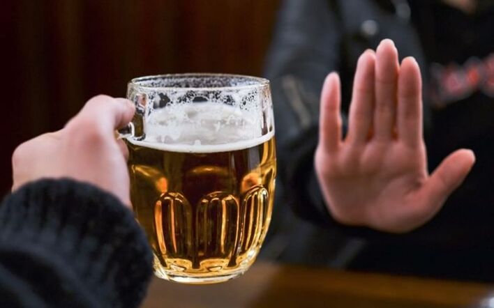 Stoppen met bier