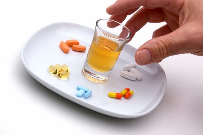 alcohol en antibiotica gebruiken